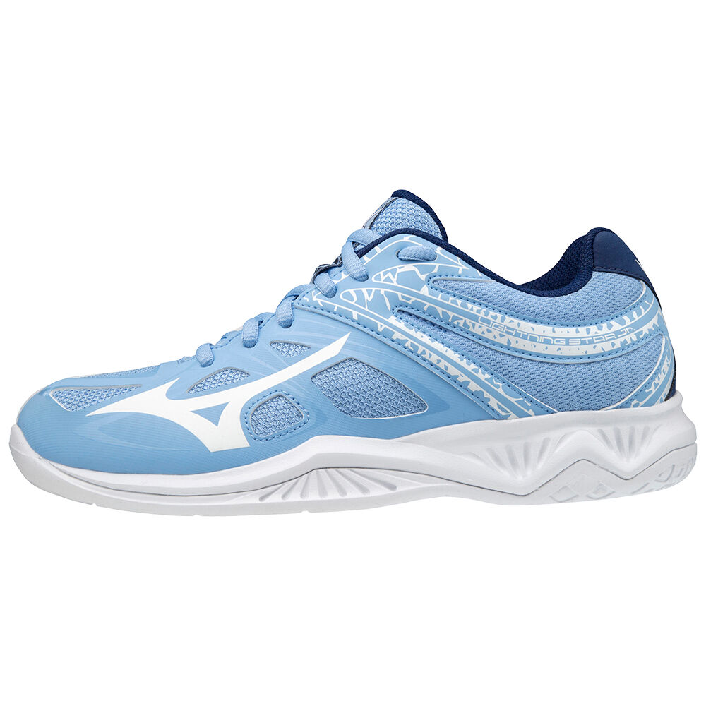 Tenis Para Voleibol Mizuno Lightning Star Z5 Para Hombre Azules/Blancos 9461350-UQ